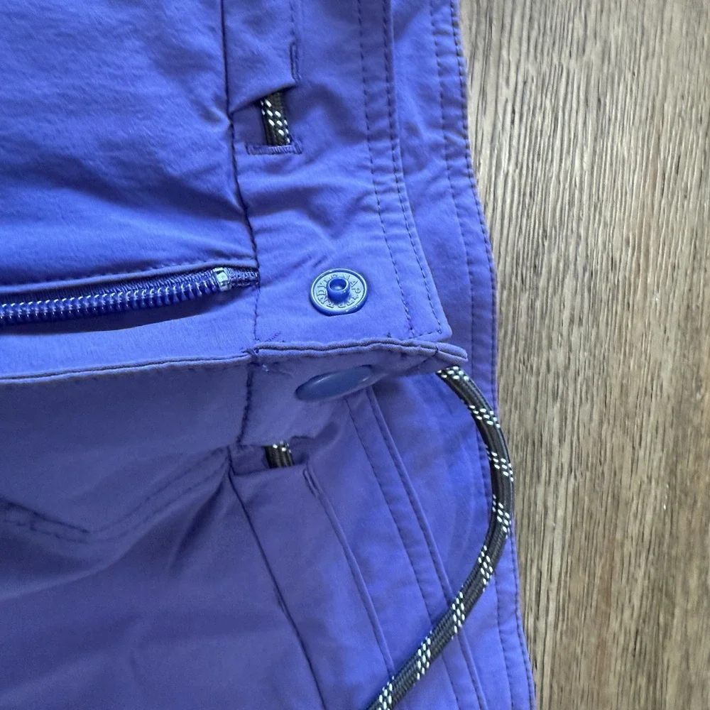 DULUTH Men's 40 Cannonball Hybrid Shorts Armachillo Liner‎ Purple Nanotex Shell